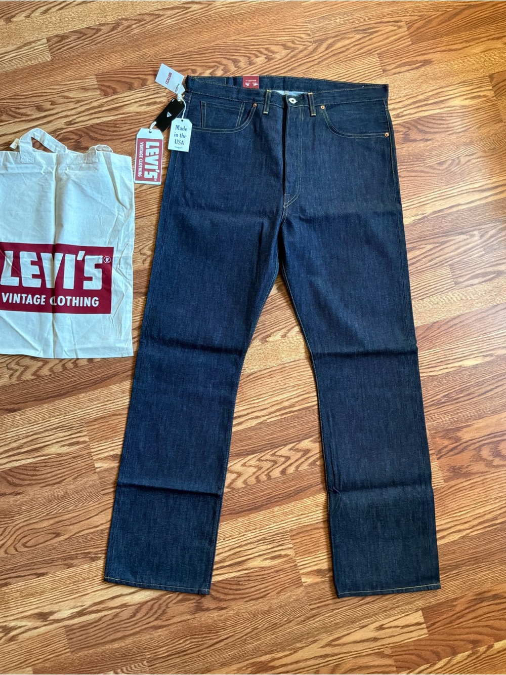 Levi's Vintage Clothing 501xx LVC 1944 WW2 Jeans Made in USA